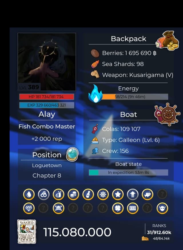Koya adventure profile card for Alay