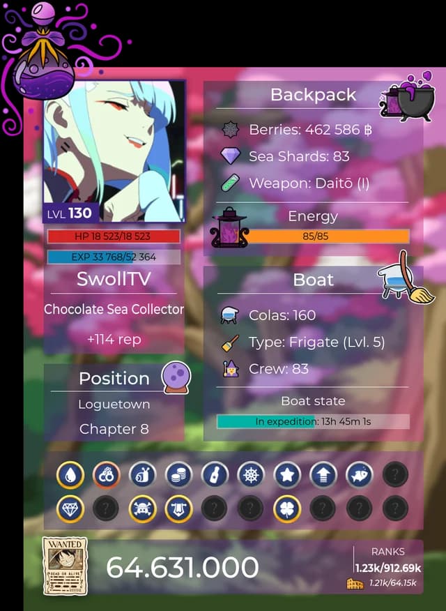 Koya adventure profile card for SwollTV