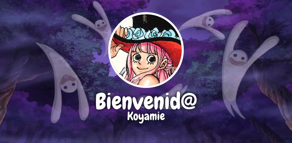 Tarjeta de bienvenida de Koyamie