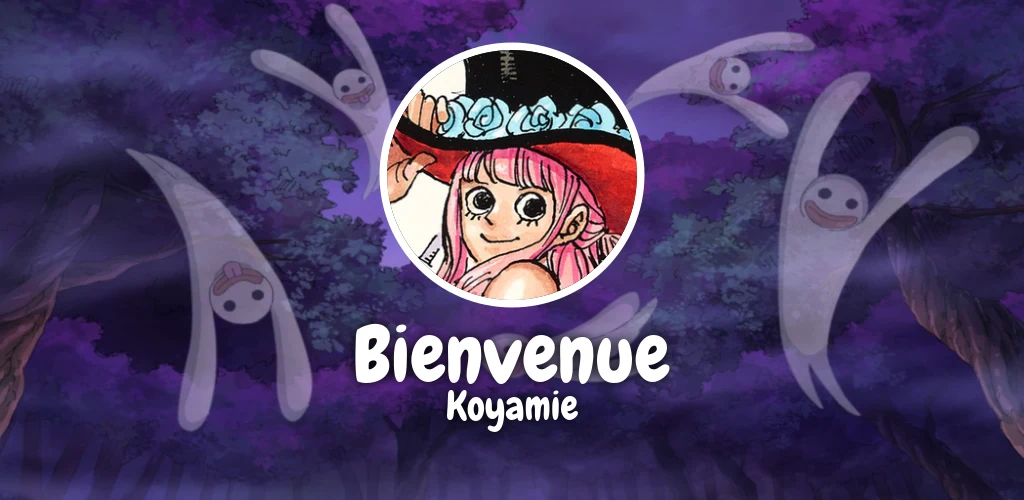 Carte de bienvenue de Koyamie