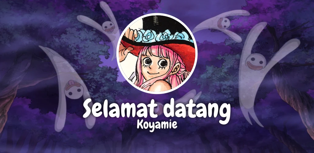 Kartu sambutan untuk Koyamie