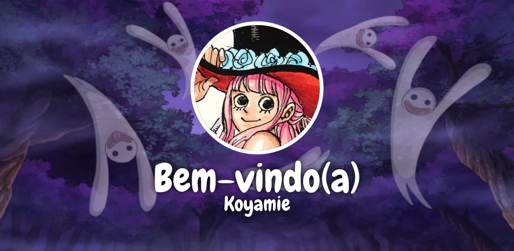 Cartão de boas-vindas de Koyamie