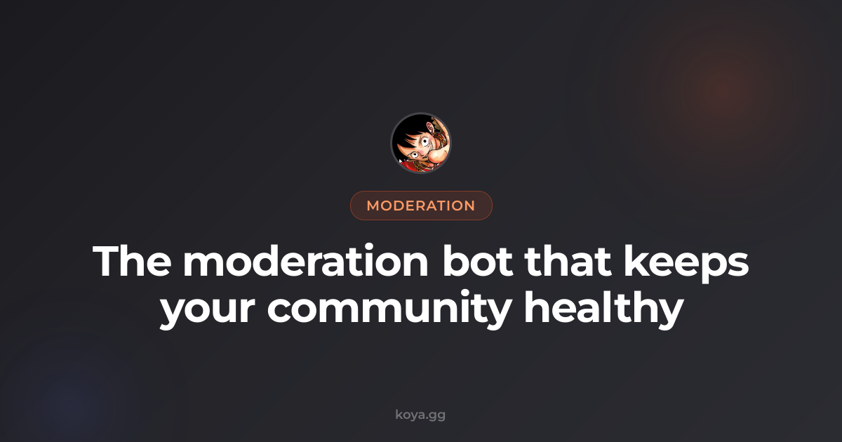 Discord Moderation Bot: Keep Your Server Safe